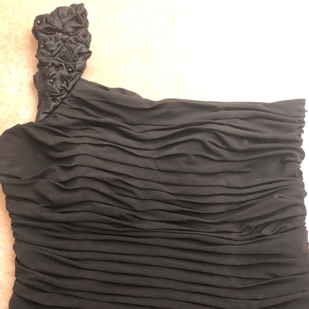 Floor length - Black tie dress!
